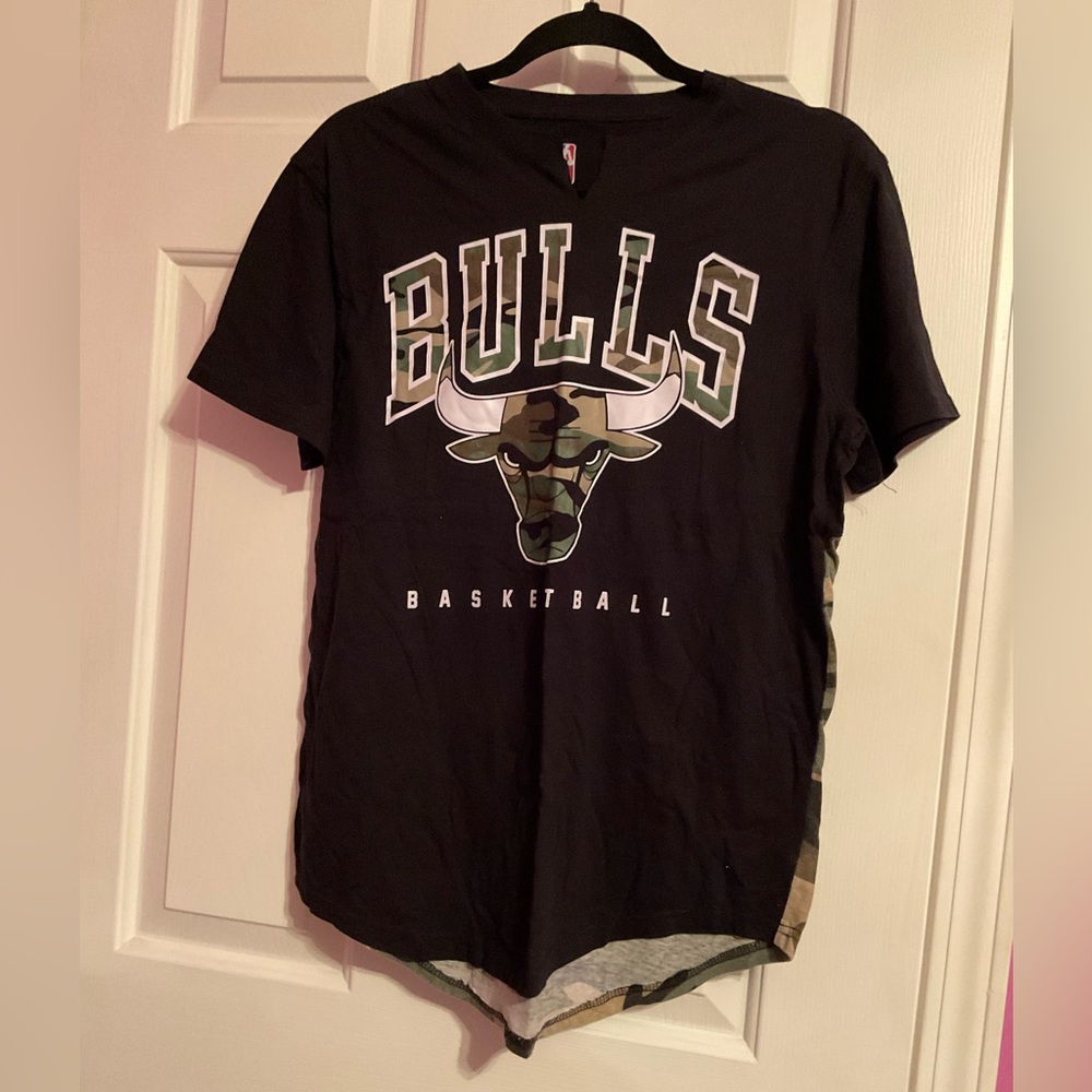 NBA Black T-Shirt with Logo